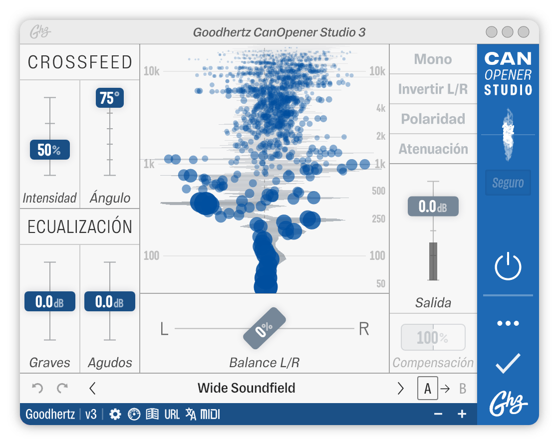 A screenshot of the CanOpener Studio interface