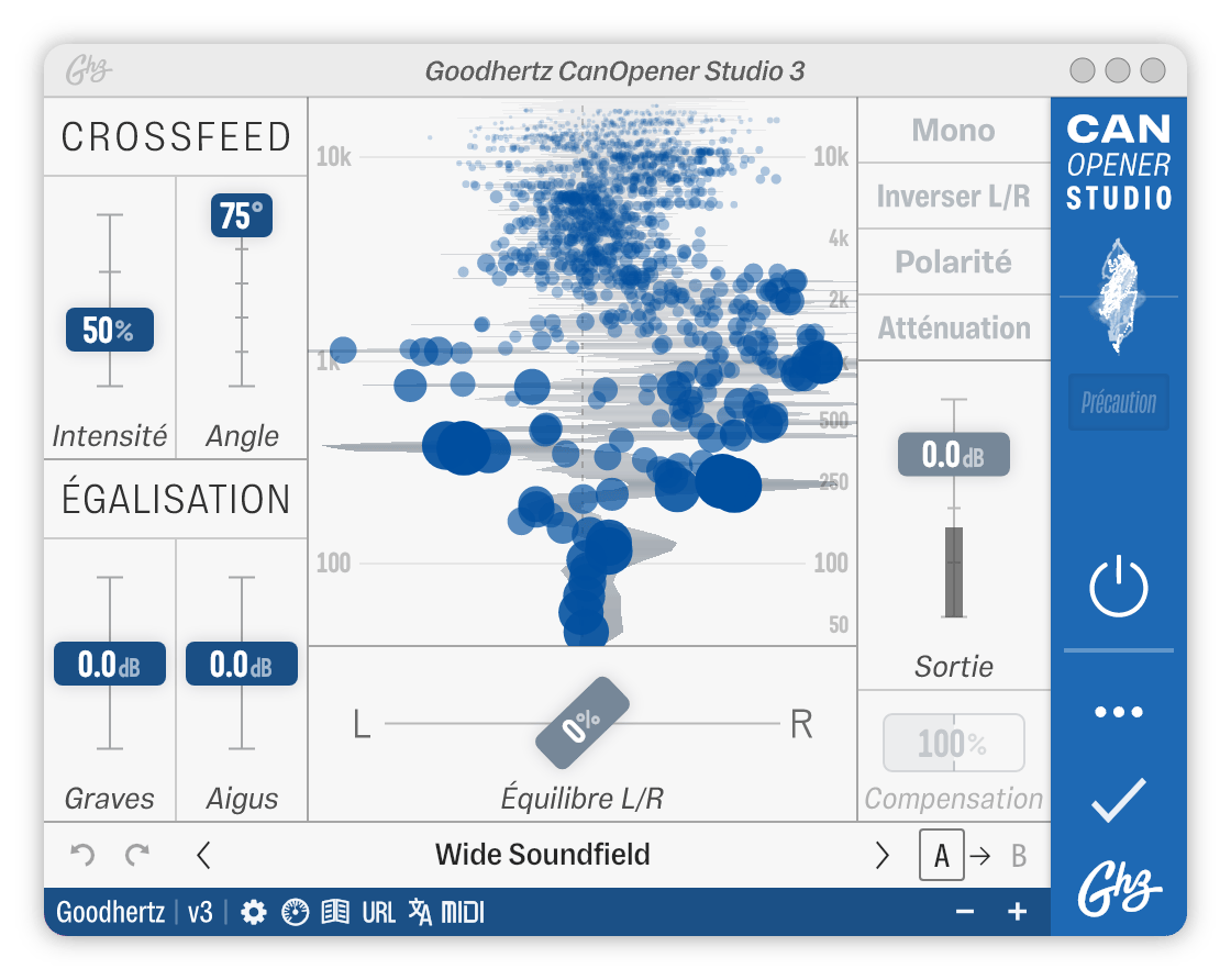 A screenshot of the CanOpener Studio interface