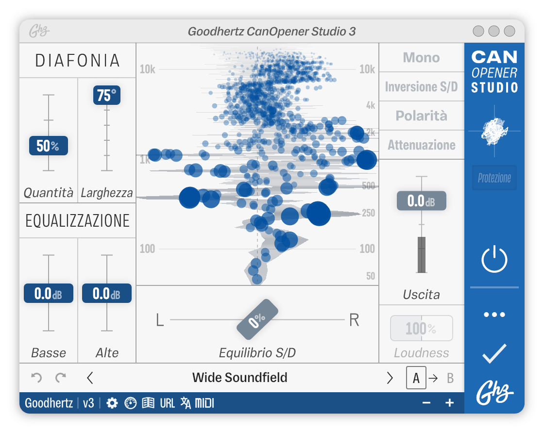 A screenshot of the CanOpener Studio interface