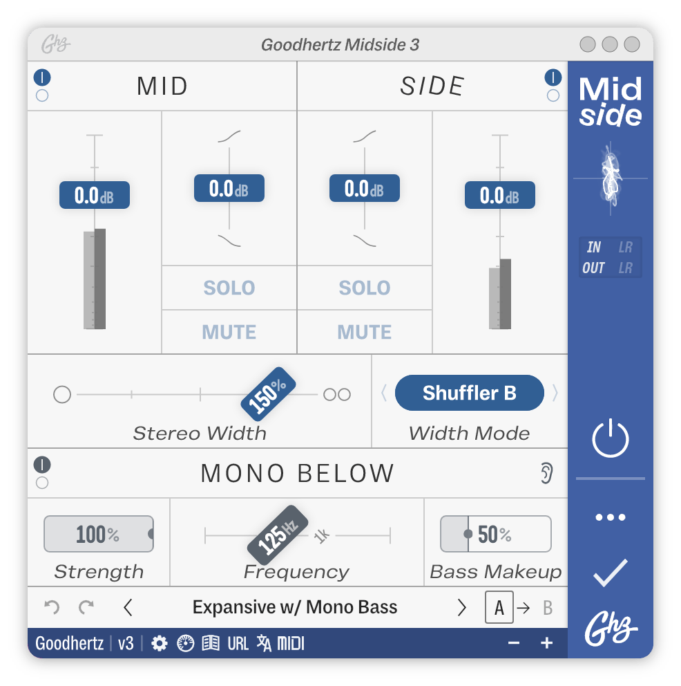 The Midside interface