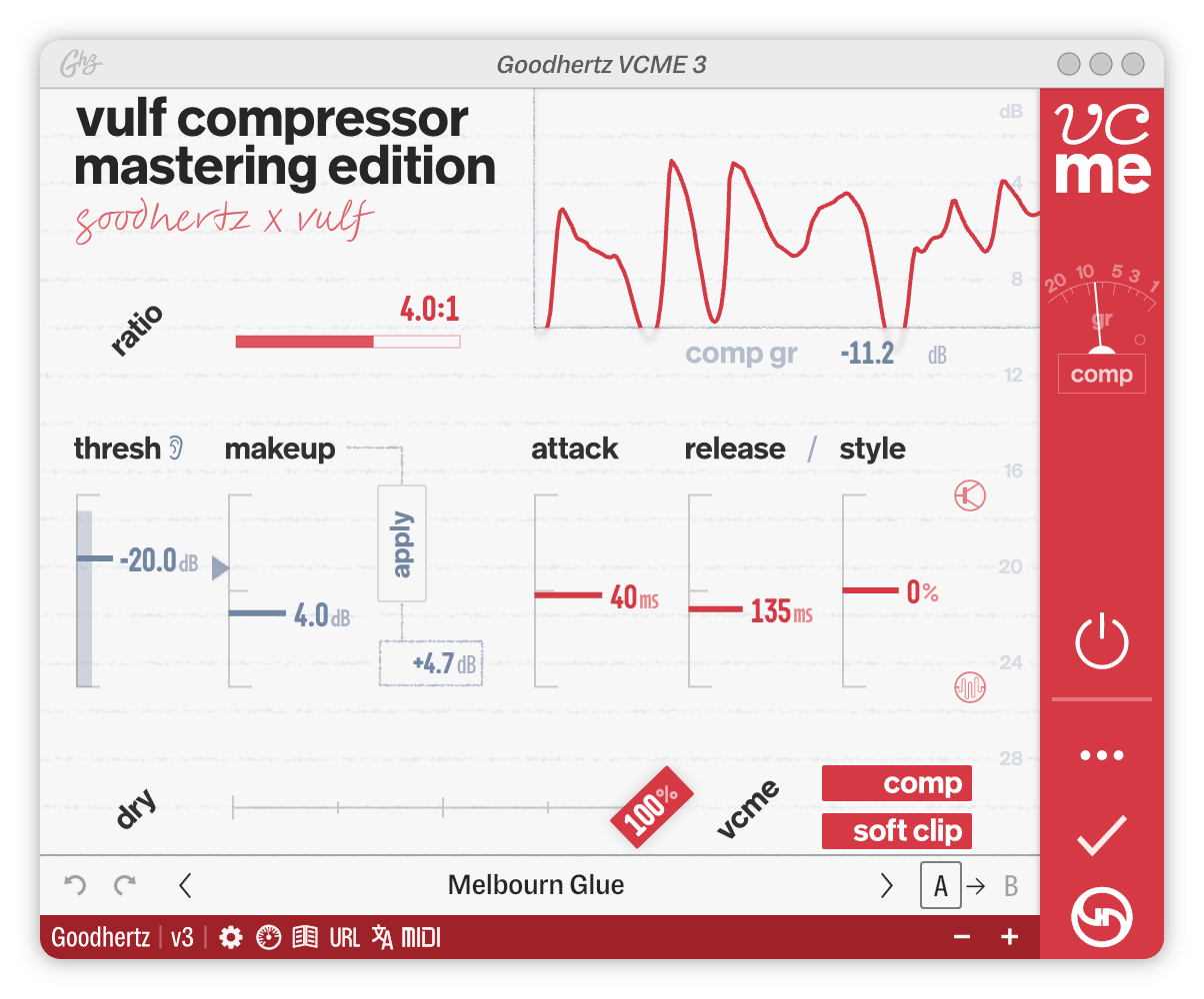 The VCME interface